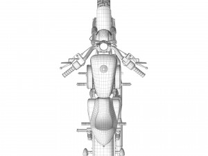Harley davidson iron 883 Model 3D