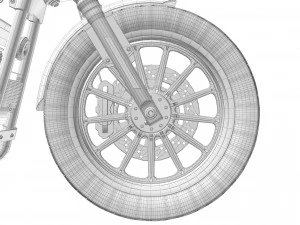 Harley davidson iron 883 3D Model