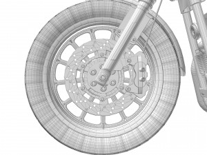 Harley davidson iron 883 Model 3D