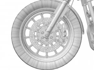 Harley davidson iron 883 3D Model