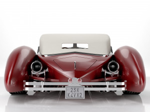 Old classic car prototype Modelo 3D