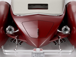 Old classic car prototype Modelo 3D