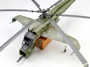 Helicopter cargo prototype 3D Model