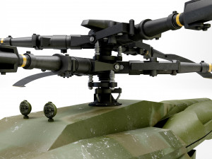 Helicopter cargo prototype 3D Model
