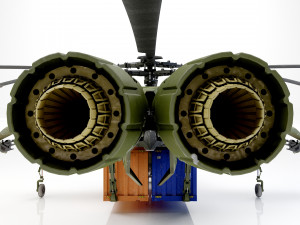 Helicopter cargo prototype 3D Model