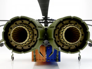 Helicopter cargo prototype 3D Model