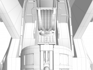 Helicopter cargo prototype 3D Model