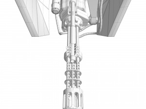 Helicopter cargo prototype 3D Model