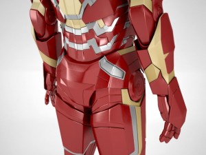 ironman mark xliii 3D मॉडल