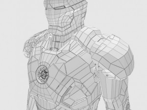 ironman mark xliii 3D मॉडल