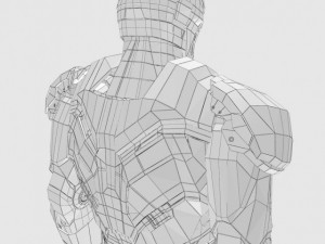 ironman mark xliii 3D मॉडल