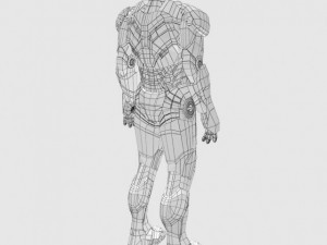 ironman mark xliii 3D मॉडल