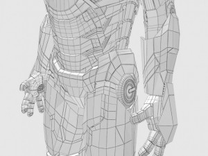 ironman mark xliii 3D मॉडल