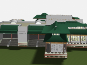 chinese coffeshop 3D-Modell
