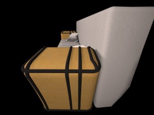 leather sofa 3D 모델