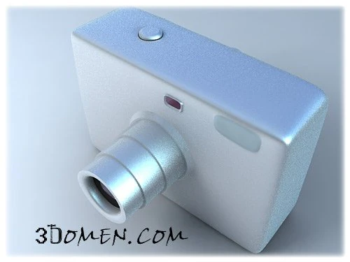 디지털 카메라 3D 모델 .c4d .max .obj .3ds .fbx .stl .blend 