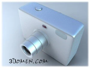 c&aacute;mara digital Modelo 3D