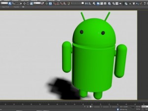 android os character Modèle 3D