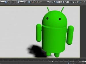안드로이드 OS 캐릭터 3D 모델
