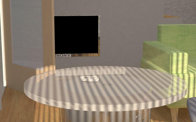 interior living room of a private house 3D Model .c4d .max .obj .3ds .fbx .stl .blend 