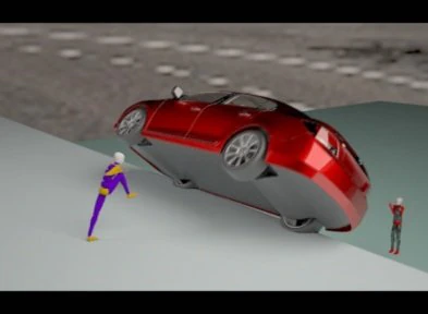 car spartas kick 3D Model .c4d .max .obj .3ds .fbx .stl .blend
