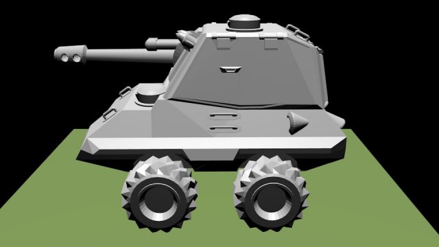 selfpropelled oruldie 3D Model .c4d .max .obj .3ds .fbx .stl .blend 