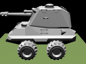 selfpropelled oruldie 3D Model