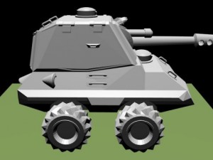 selfpropelled oruldie 3D Model