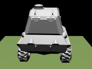 selfpropelled oruldie 3D Model
