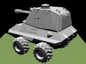 selfpropelled oruldie 3D Model