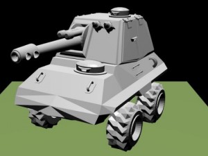 selfpropelled oruldie 3D Model