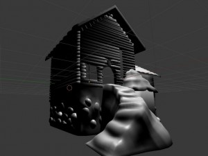 cabinhome Modelo 3D