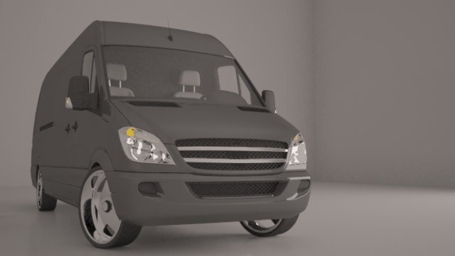 mercedesbenz sprinter 3Dモデル .c4d .max .obj .3ds .fbx .stl .blend 