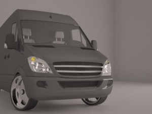 mercedesbenz sprinter Model 3D