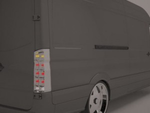 mercedesbenz sprinter 3Dモデル