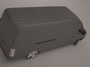 mercedesbenz sprinter 3Dモデル
