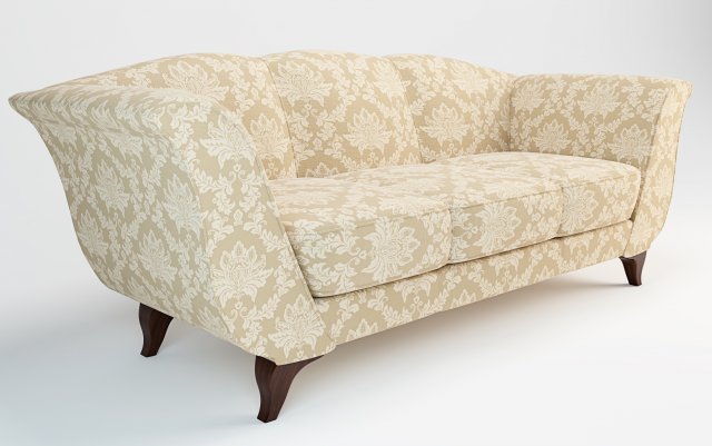 sofa philipp selva 1143 aurora 3D 模型 .c4d .max .obj .3ds .fbx .stl .blend 