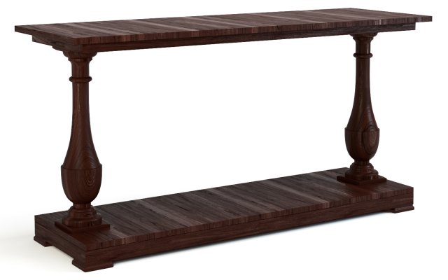 harrison console table 3D Model .c4d .max .obj .3ds .fbx .stl .blend 