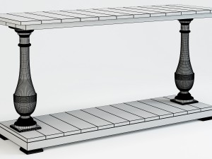 harrison console table 3D Model