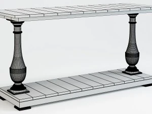 harrison console table 3D Model