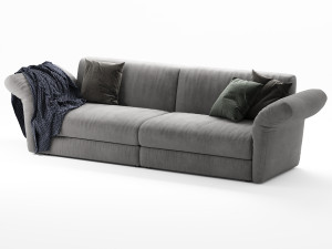 bonaldo cortina sofa 2 Modello 3D