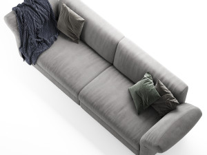 bonaldo cortina sofa 2 Modello 3D