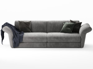 bonaldo cortina sofa 2 Modello 3D