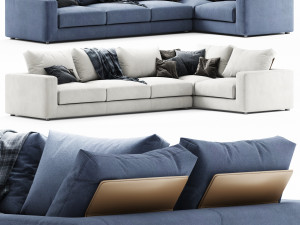bonaldo hiro sofa 3D Model