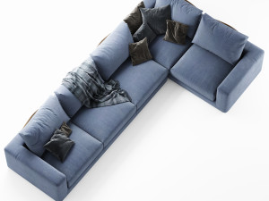 bonaldo hiro sofa 3D Model