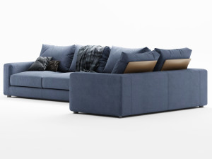 bonaldo hiro sofa 3D Model