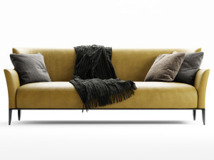 poliform gentleman sofa 3D Model