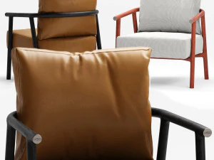 flexform icaro armchair 3D Model