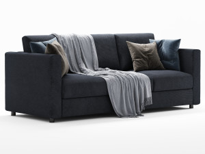 ikea finnala 3 seater sofa Modelo 3D