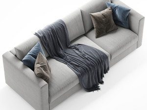 ikea finnala 3 seater sofa Modelo 3D